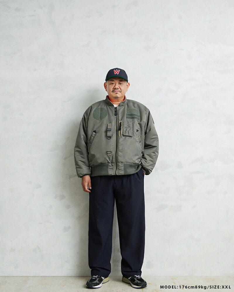 楽天市場】【今だけクーポンで10%OFF!!】WAIPER.inc 米軍 CUSTOM MA-1