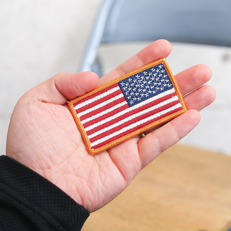 楽天市場】☆実物 新品 デッドストック 米軍 アメリカ国旗 リバース
