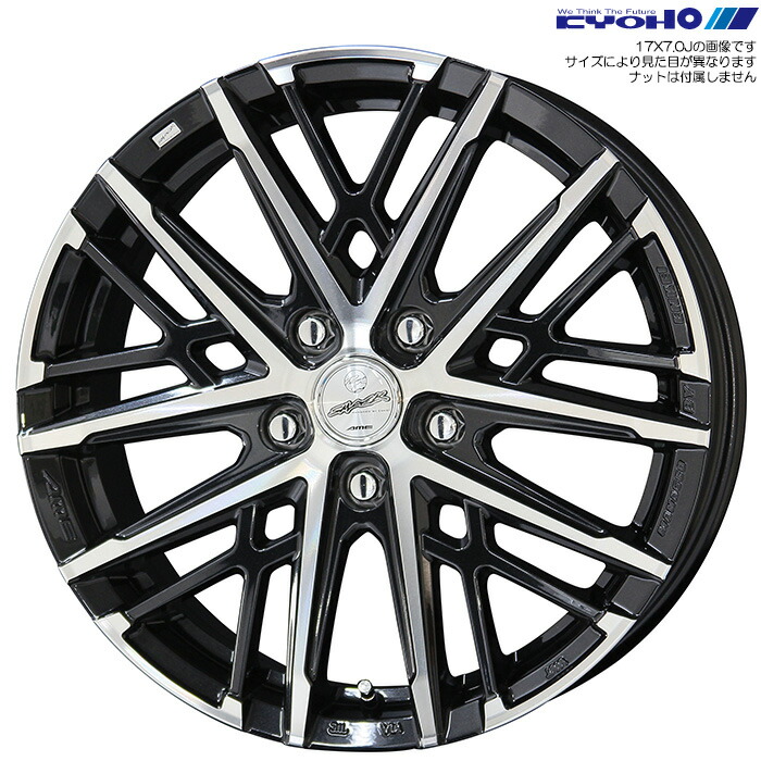 楽天市場】KYOHO スマック グレイブ 1本 [17×7.0J+45 5H 100 φ67