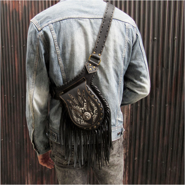 楽天市場】バイカー ウエストバッグ ヒップバッグ メディスンバッグ