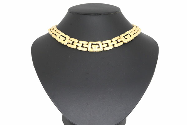 楽天市場】ジバンシィ ネックレス ゴールド メタル 中古 チョーカー