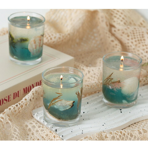 楽天市場】ジェルキャンドル 単色 1個 手作り ハンドメイド ワックス