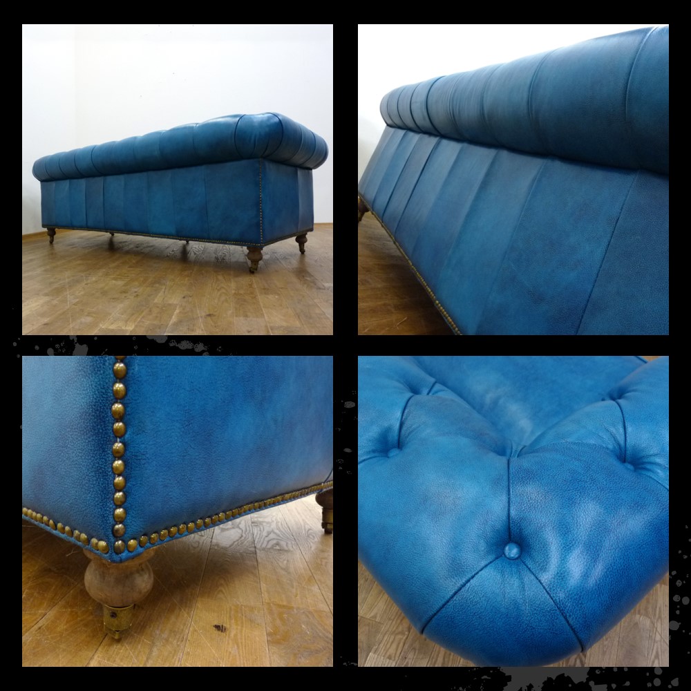 楽天市場】チェスターフィールド 3人掛けソファ リビングソファ 3P