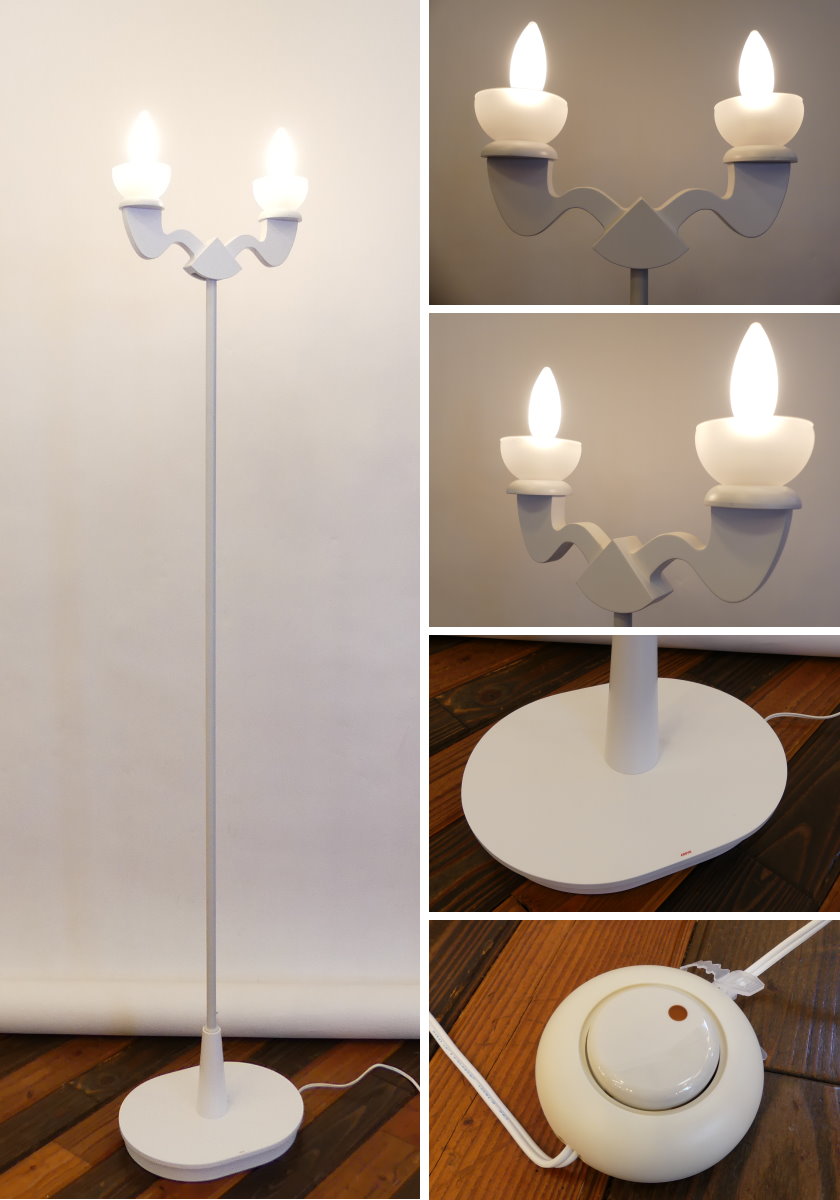 楽天市場】フロア スタンドライト フロアランプ ろうそく 風 ライト