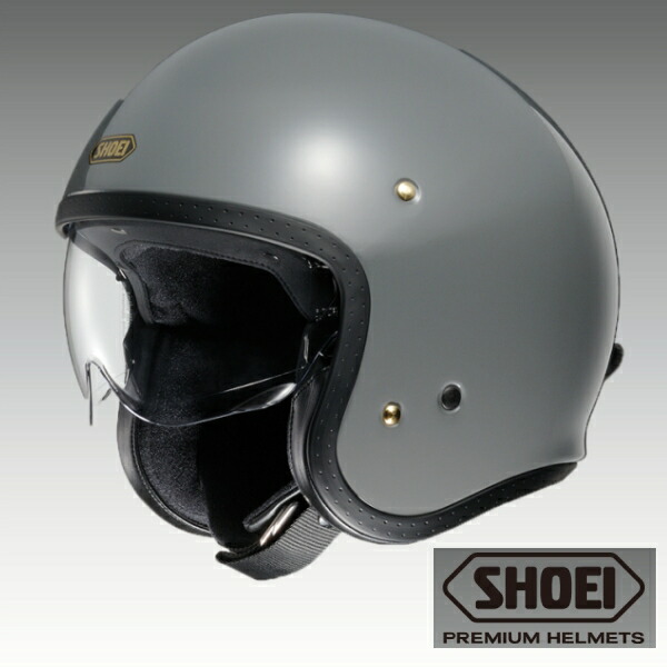 楽天市場】SHOEI(ショーエイ) J・O ジェットヘルメット ラットグレー L