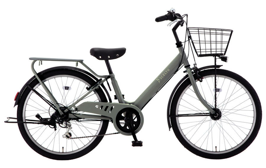 楽天市場】サカモトテクノ シェルト 22インチ 外装6段変速 LEDオート