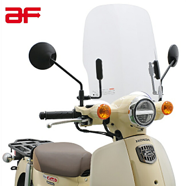 楽天市場】送料無料 旭風防/AF-ASAHI ウインドシールド CUB-F3 クリア