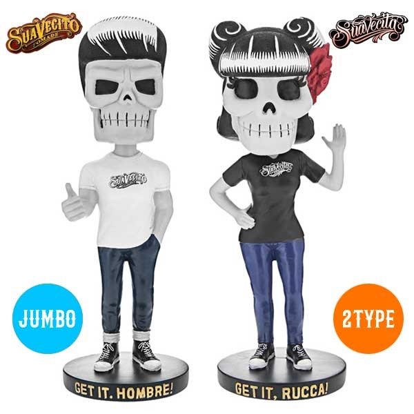 楽天市場】スアベシート ポマード ジャンボバブルヘッド 全2種 約30cm