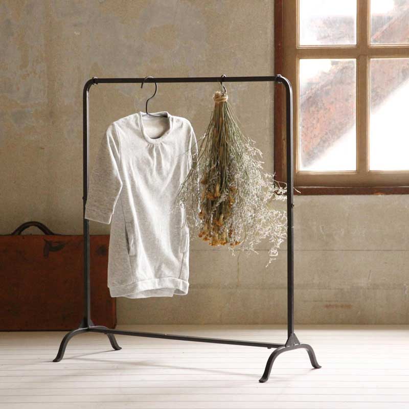 楽天市場】ジョセフアイアン ハンガーラック ロー 組立式 : aifa