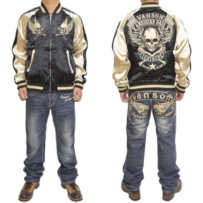 楽天市場】再々入荷!! 当店別注 限定商品 バンソン VANSON ABV-703