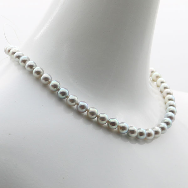 楽天市場】真珠 パール ネックレス あこや真珠 パールネックレス 8mm