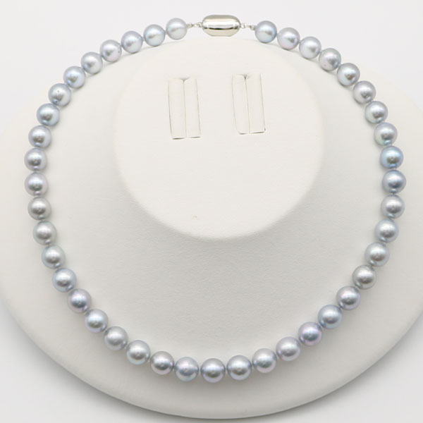 楽天市場】真珠 パール ネックレス あこや真珠 パールネックレス 9mm