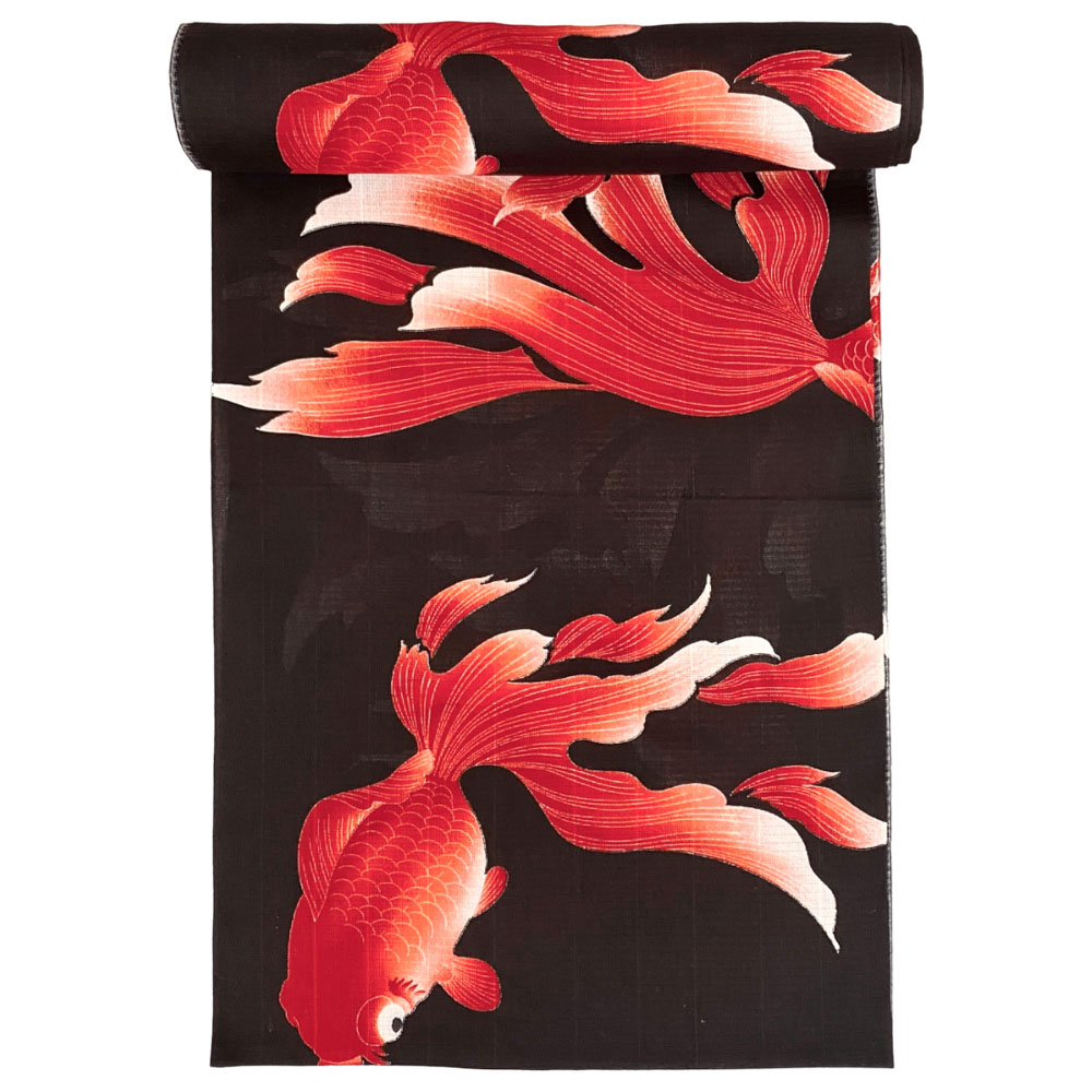 楽天市場】誉田屋源兵衛 浴衣 反物 単品【金魚/全5色】｜ゆかた 大人