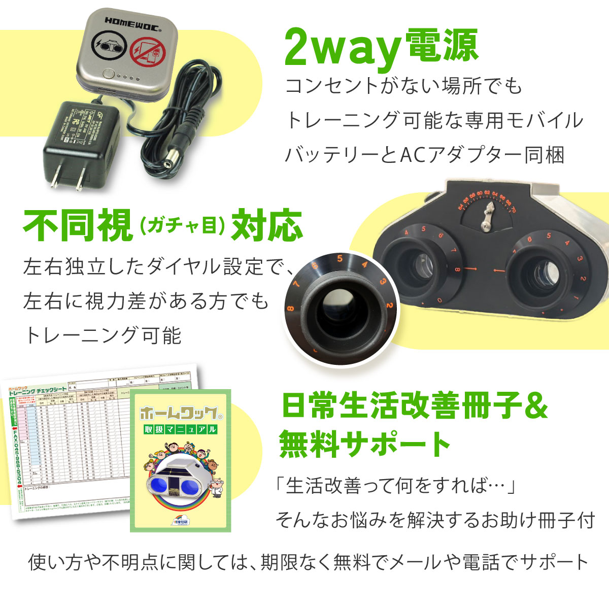 楽天市場】＼先着50名様☆1,000円クーポン有／ ホームワック 視力