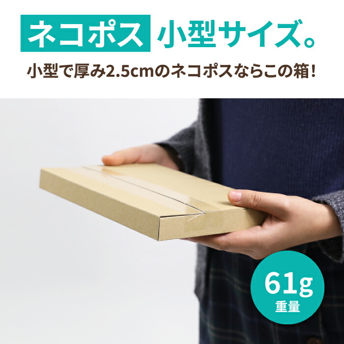 楽天市場】A5 ネコポス 箱 厚さ2.5cm 200枚 (227×158×20) ネコポス対応