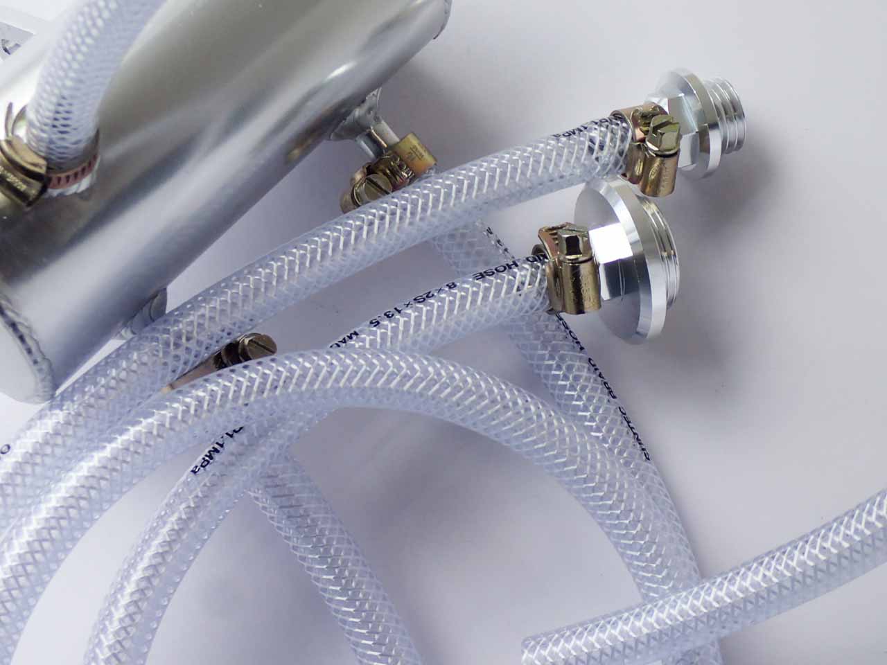 楽天市場】シャリー オイルキャッチタンク アルミ製 : バイクファーム