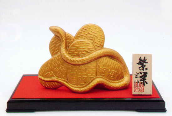 楽天市場】高岡銅器 蛇 置物の通販