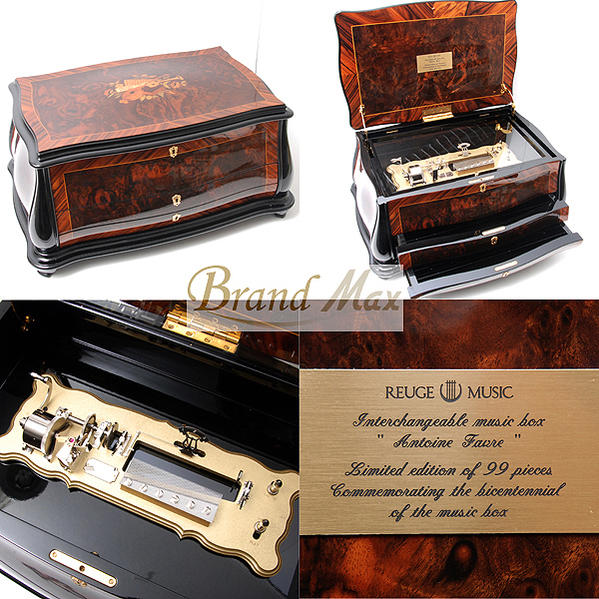 Reuge Music オルゴール アダージョ 日本限定曲オーバーホール済 Reuge