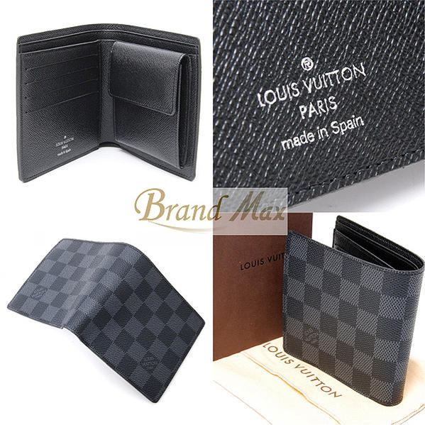 楽天市場】ルイヴィトン ダミエ・グラフィット ポルトフォイユ・マルコ