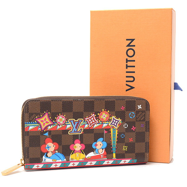 楽天市場】ルイヴィトン 財布 レディース ダミエ ジッピーウォレット