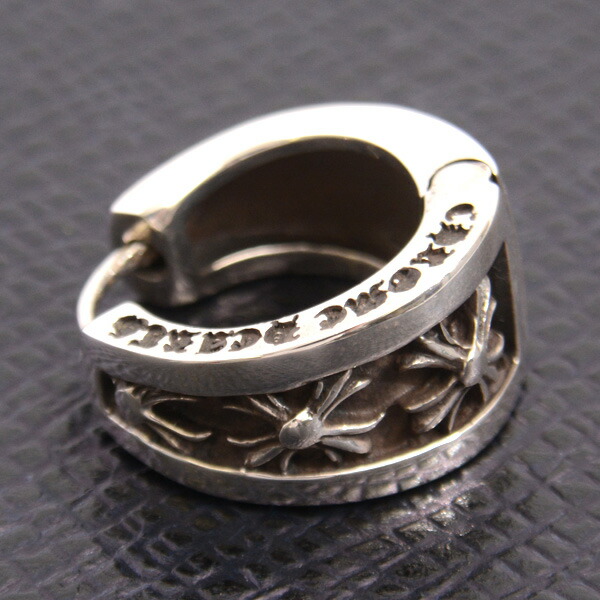 楽天市場】クロムハーツ ピアス メンズ ナロー V バンド ピアス 左耳用