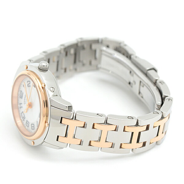 楽天市場】エルメス 腕時計 レディース クリッパー ナクレ クラシック