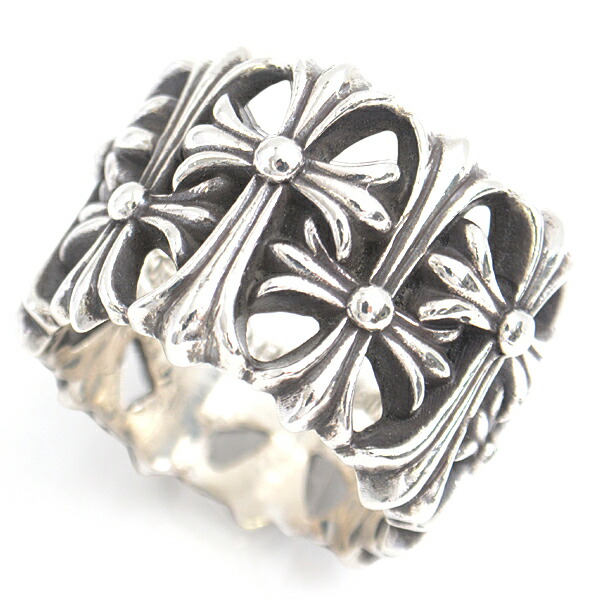 楽天市場】クロムハーツ 指輪 メンズ セメタリークロス リング 22号