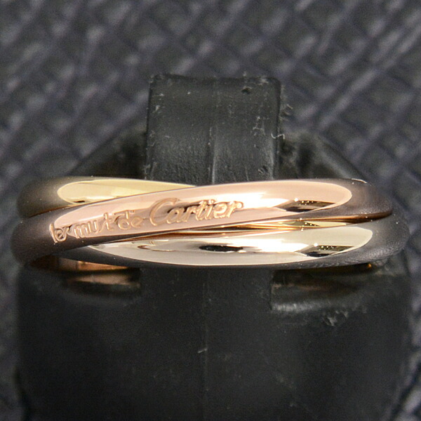 楽天市場】カルティエ 指輪 レディース トリニティ リング 48号 実寸