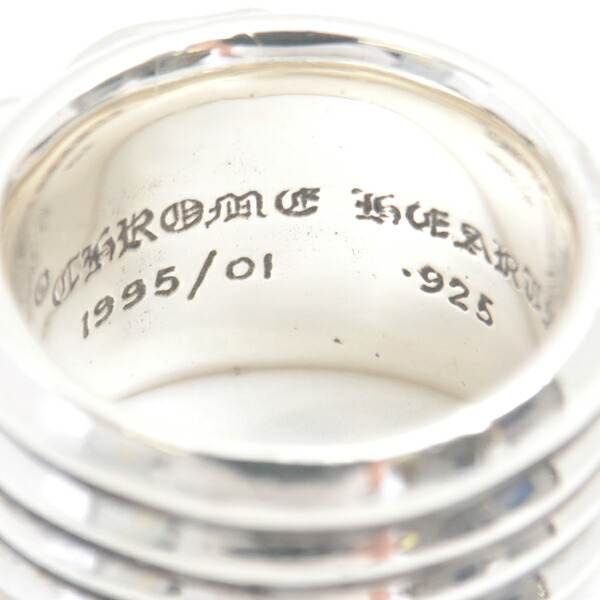 楽天市場】クロムハーツ 指輪 メンズ ダガー ハート リング 22号 イン