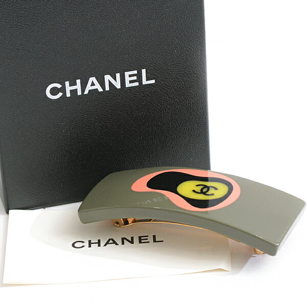 楽天市場】シャネル CHANEL バレッタ ヘアアクセサリー ココマーク 髪