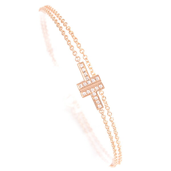 楽天市場】ティファニー TIFFANY TWO ダイヤ ダブルチェーン