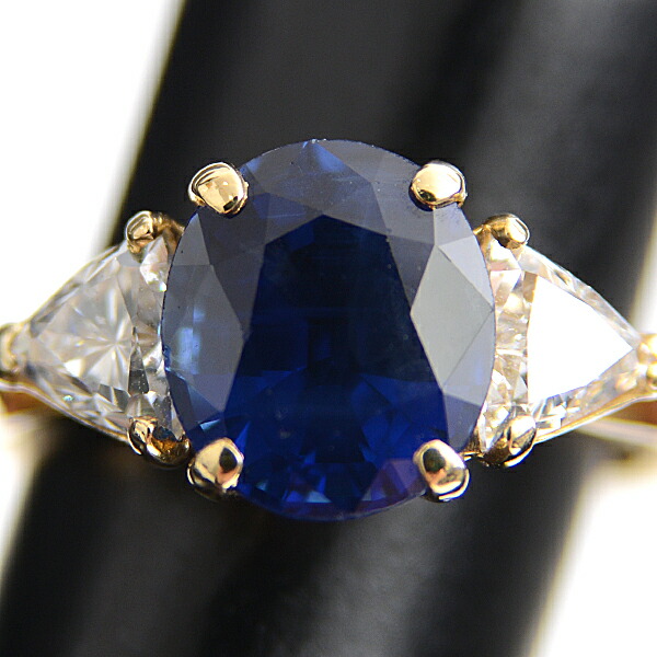 楽天市場】カルティエ Cartier サファイア ダイヤ リング 47号 （7号