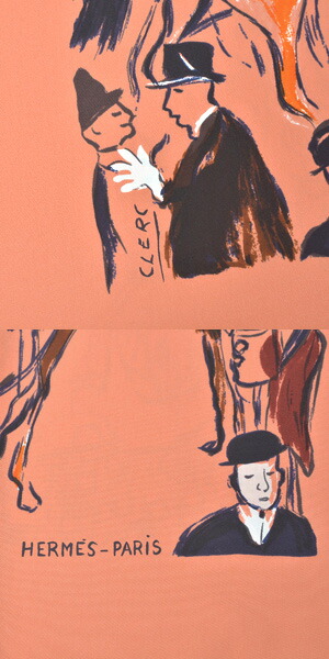 楽天市場】エルメス HERMES カレ90 PADDOK 「パドック」 シルク100