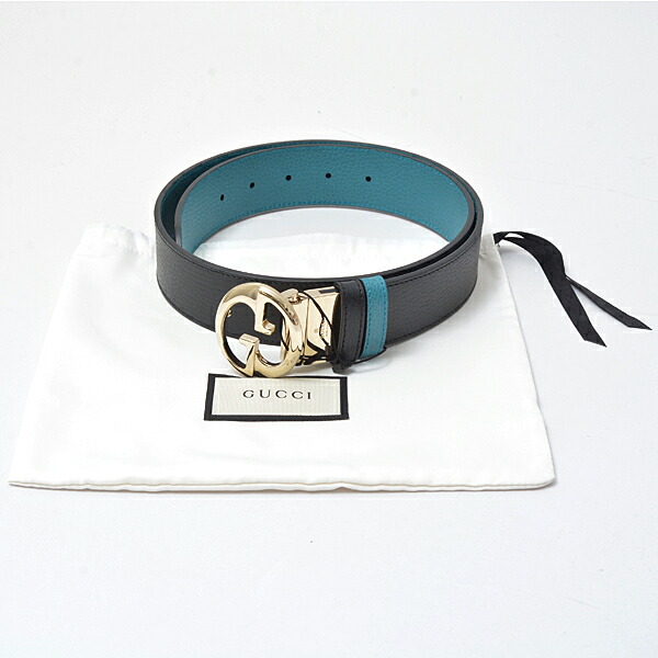 楽天市場】グッチ GUCCI レザーベルト リバーシブル アウトレット