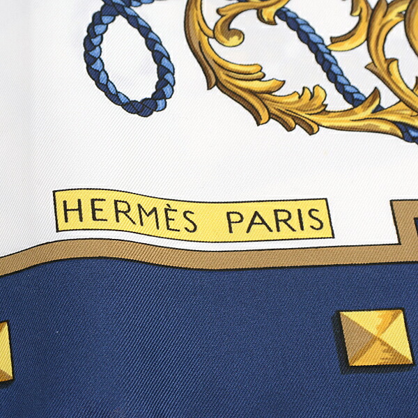 楽天市場】エルメス HERMES カレ90 シルク 大判スカーフ LES CLES 鍵柄