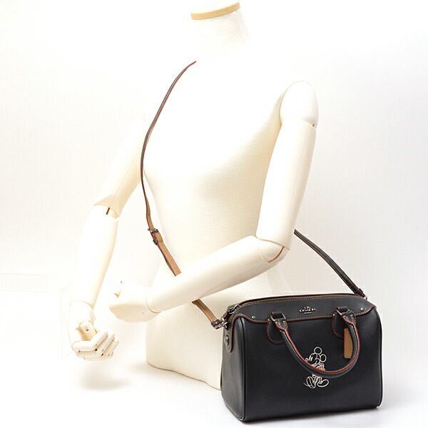 楽天市場】コーチ COACH ミニボストン ミッキーマウス 2WAYバッグ