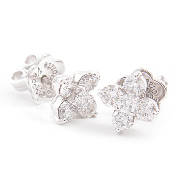 楽天市場】ポンテヴェキオ PONTE VECCHIO K18WG ダイヤ ピアス