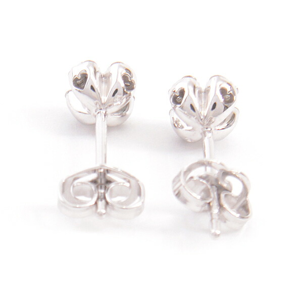 楽天市場】ポンテヴェキオ ピアス レディース K18WG フラワーモチーフ