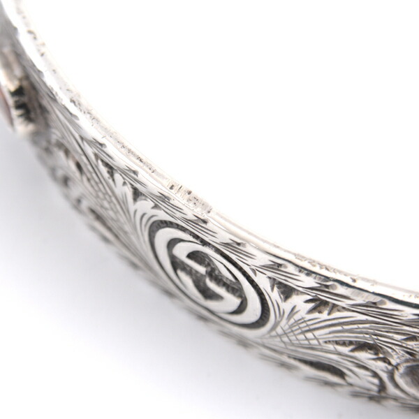 楽天市場】グッチ GUCCI キャットヘッド カラーストーン バングル 18