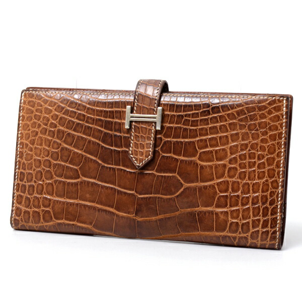 楽天市場】エルメス 財布 メンズ ベアン 二つ折り長財布 ロング