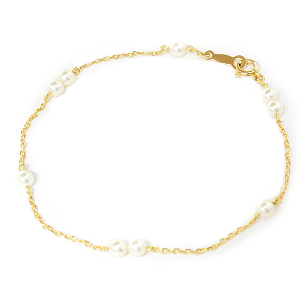 楽天市場】ミキモト ブレス レディース 9P ベビーパール ブレスレット