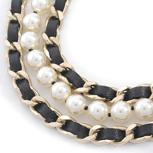 楽天市場】シャネル ベルト レディース チェーンベルト フェイクパール