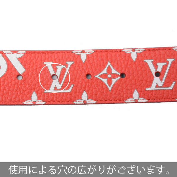 楽天市場】ルイヴィトン ベルト メンズ モノグラム シュプリーム LV
