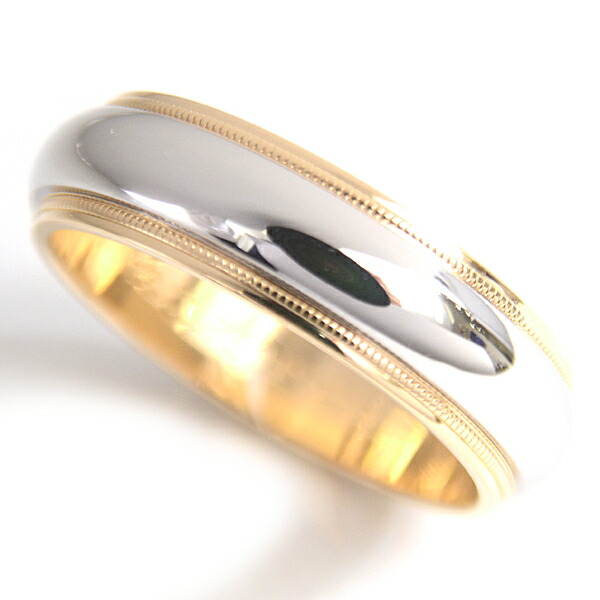 楽天市場】ティファニー 指輪 メンズ ミルグレイン バンド リング 19号