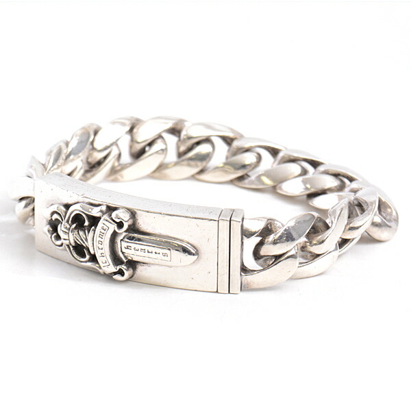 楽天市場】クロムハーツ ブレスレット メンズ ID ダガー ブレス イン