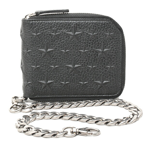 楽天市場】ジミーチュウ 財布 メンズ チルターン スタッズ チェーン