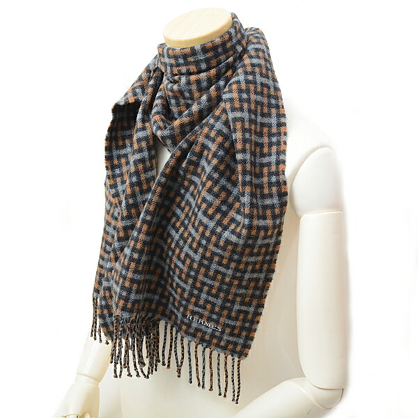 楽天市場】エルメス マフラー メンズ レディース H柄 タータンチェック