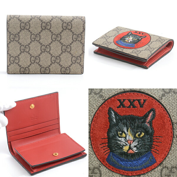 楽天市場】グッチ 財布 レディース メンズ ミスティックキャット 二