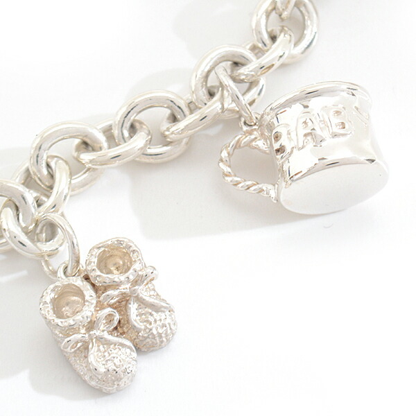 楽天市場】ティファニー ブレスレット レディース マルチ 5チャーム