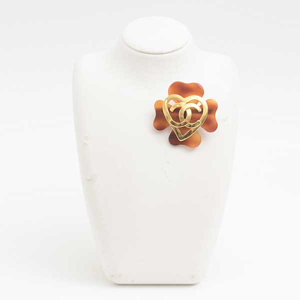 楽天市場】シャネル ブローチ レディース ココマーク べっ甲柄